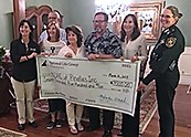 Mark and Laurie Serra Present Check