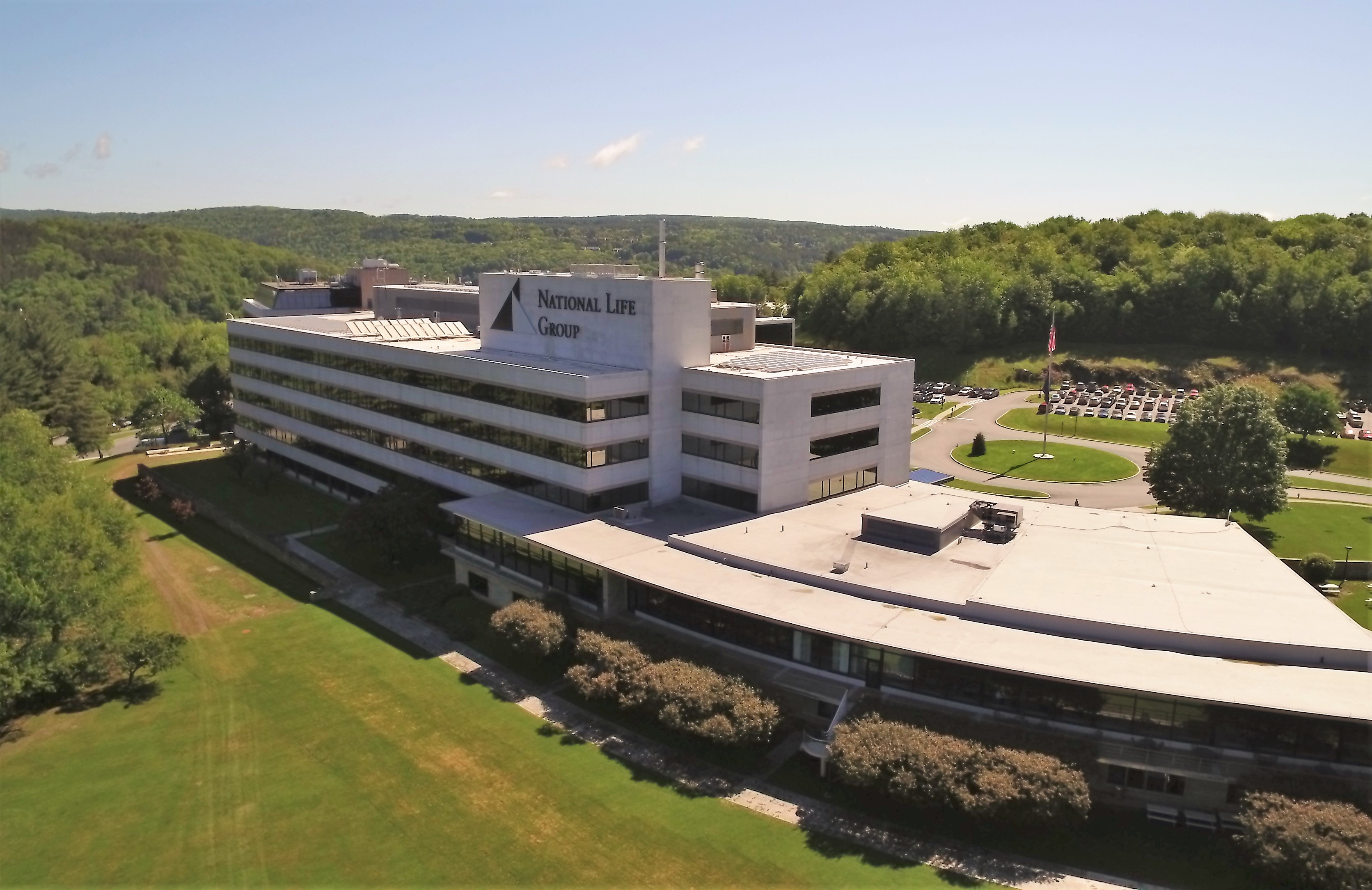 National Life Building aerial view 